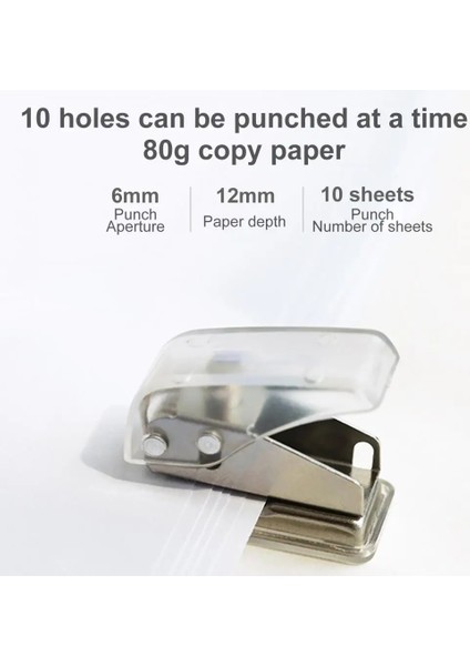 Mavi Stil Kağıt Zımba Delgeç Emek Tasarruflu Yüksek Verimli Plastik Ev Için Sevimli Mgle Delik Delgeç (Yurt Dışından) fırsatları