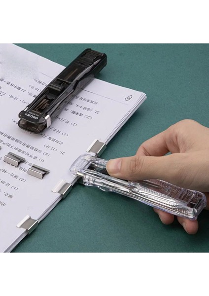 Bir Stil 1 Takım Mini Metal Klip Itme Son Zımba Kağıt Sabitleme Organize Itme Kelepçe Yeniden Kullanılabilir Taşınabilir Zımba Ofis Malzemeleri (Yurt Dışından) indirimleri