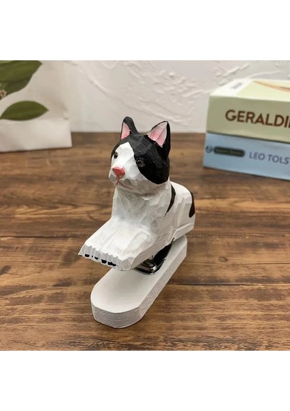 No.20 Tarzı Yaratıcı Sevimli El Yapımı Ağaç Oymacılığı 3D Hayvan Flamingo Zımba Mini Ahşap Zımba Zımba Göndermek Ofis Öğrenme Masaüstü Dekorasyon (Yurt Dışından)
