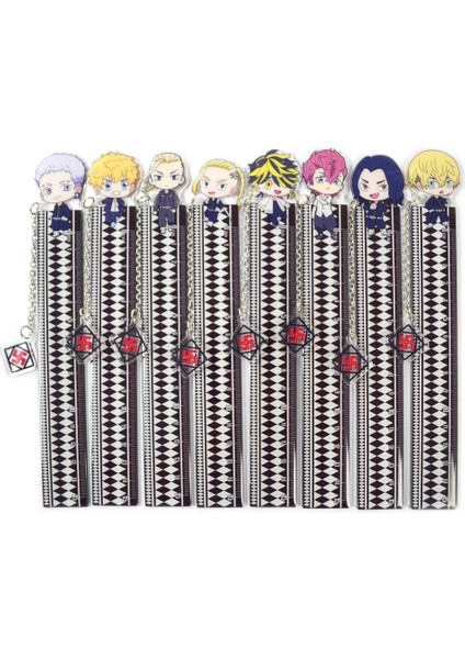 No.6 Tarzı Çizgi Film Tokyo Revengers Cetvel Kawaii Kırtasiye Cetvelleri Öğrenci Yumuşak Tasarım Cetvel Çizim Kuralları Seti Okulmalzemeleri (Yurt Dışından) fiyatları