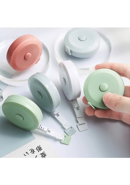 Mavi Stil M Bant Ölçüleri Taşınabilir Geri Çekilebilir Cetvel Çocuk Yüksekliği Cetvel Santimetre Inç Rulo Bant (Yurt Dışından) fiyatları