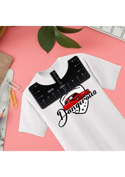 4pc-Şeffaf Stil Et T-Shirt Hizalama Cetveli Yol Gösterici Tshirt Ölçüm Cetveli Boyut Tablosu ile Dıy Çizim Şablonu El Sanatları Aracı Ressamlığı (Yurt Dışından) modelleri