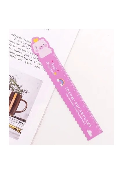 Yeşil Stil 1 Adet Unicorn Manyetik Cetvel Kawaii Kırtasiye Yenilik Sevimli Cetveller Öğrenci Yumuşak Tasarım Cetvel Çizim Kuralları Seti Okul Malzemeleri (Yurt Dışından)