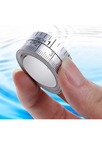 151CM Kendinden Yapışkanlı Metrik Ölçü Bandı Vinil Cetvel Dikiş Makinesi Etiketi Için (Yurt Dışından)