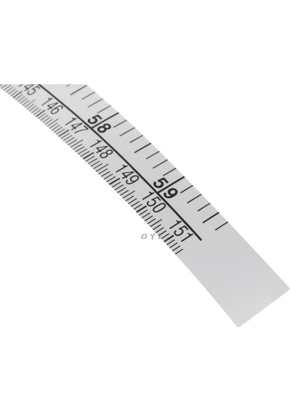 151CM Kendinden Yapışkanlı Metrik Ölçü Bandı Vinil Cetvel Dikiş Makinesi Etiketi Için (Yurt Dışından) fiyatları