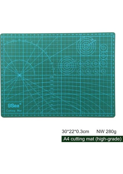 A4 Kesme Matı Stili Patchwork Aracı Komple Stil Kapitone Araçları Kapitone Cetvel Okul Kırtasiye Malzemeleri Terzi A4 A3 Istediğiniz Gibi Kesme Matı (Yurt Dışından)