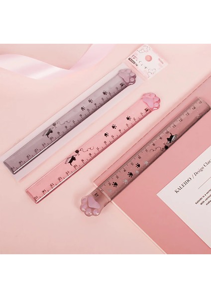 1 Adet Gri Stil 1 Adet Sevimli Kedi Pençe Şeffaf Cetveller 15 cm Boyama Ölçme Araçları Kawaii Kırtasiye Çocuklar Övgü Hediyeler Öğrenci Okul Malzemeleri (Yurt Dışından) fiyatları