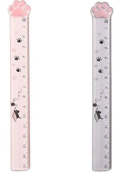 1 Adet Gri Stil 1 Adet Sevimli Kedi Pençe Şeffaf Cetveller 15 cm Boyama Ölçme Araçları Kawaii Kırtasiye Çocuklar Övgü Hediyeler Öğrenci Okul Malzemeleri (Yurt Dışından) modelleri