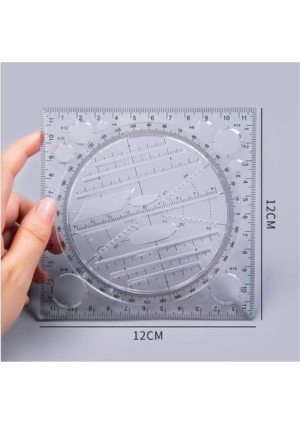 Bir Stil Çok Işlevli Çizim Cetvel Matematik Geometrik Ölçme Çizim Hazırlama Öğretim Cetveller El Yazısı Ölçek Kaleydoskop Tasarım (Yurt Dışından) indirimleri