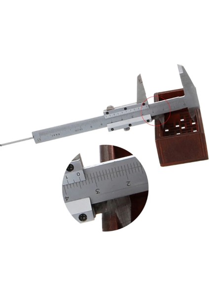 Gümüş Tarzı Yeni Doğru Paslanmaz Çelik Sürmeli Kalibre Cetvel Marangoz Ölçme Aracı (Yurt Dışından) modelleri