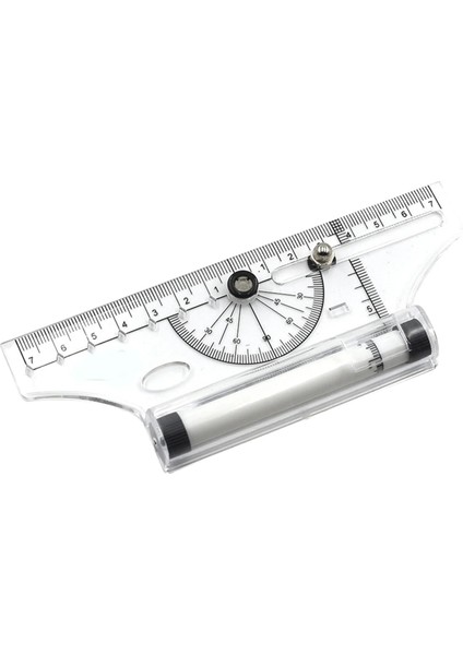 15CM Tarzı Çok Fonksiyonlu Çizim Cetvel Taşınabilir Evrensel Paralel Cetvel Okul Için Pratik Ölçme Aracı Ofis Cetvel Dikiş Için (Yurt Dışından)