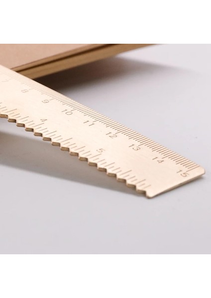 12CM Tarzı Tutu Boyutu 12CM 15CM 20CM Dış Mekan Pirinç Cetvel Bookmark Çift Ölçekli Cm&ınch Dijital Gezgin Dizüstü Bilgisayarı Için H0434 (Yurt Dışından) fırsatları