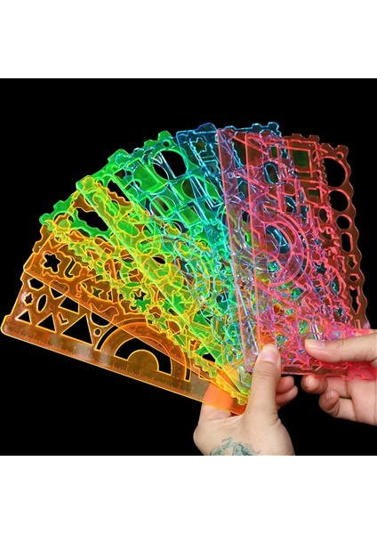 Rastgele Renk Stili Çok Yönlü Çizim Şablonu Cetvel Okul Öğrencisi Öğretim Malzemeleri Workma Nefis Güvencesi (Yurt Dışından) fiyatları