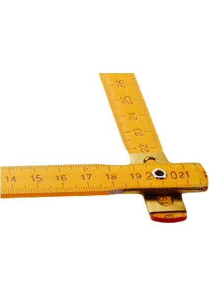 Sarı Stil Portatif Marangoz Ahşap Katlanır Cetvel 100CM (Yurt Dışından) modelleri