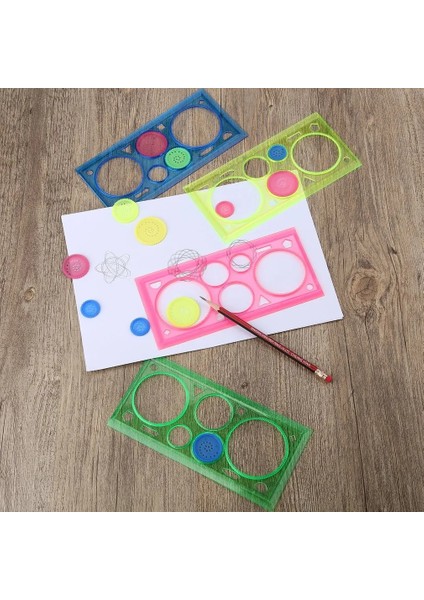Boyama Çok Fonksiyonlu Bulmaca Spirograph Geometrik Cetvel Öğrencileri Için Çizim Araçları Çizim Oyuncaklar Çocuklar Öğrenme Sanat Aracı (Yurt Dışından) fiyatları