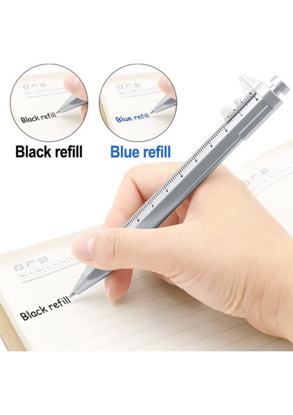 1 Adet Tarzı 1 Adet Çok Fonksiyonlu Kaliper Kalem Jel Mürekkep Kalem Sürmeli Kaliper Rulo Tükenmez Kalem Kırtasiye Tükenmez Plastik Kırtasiye Hediye (Yurt Dışından) indirimleri