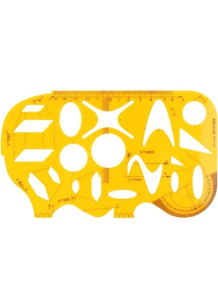 5AC1100481 Stili K Rercles Kareler Üçgen Geometrik Şablon Cetvel Stencil Ölçme Aracı W8ED (Yurt Dışından) indirimleri