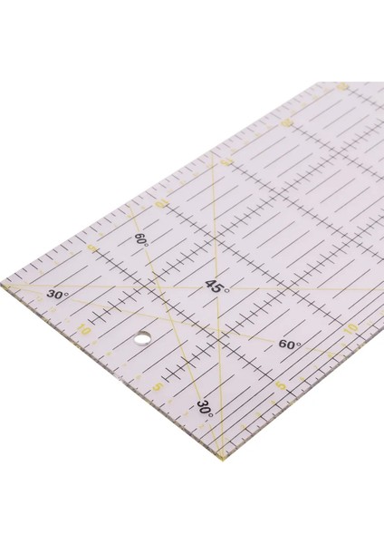 60 x 15 cm Stili * 15 * 0.3cm Ölçme Cetvel Terzi Kesme Patchwork Cetvel Öğrenci Diy El Görüntüleri Uluslararası Genel (Yurt Dışından) modelleri