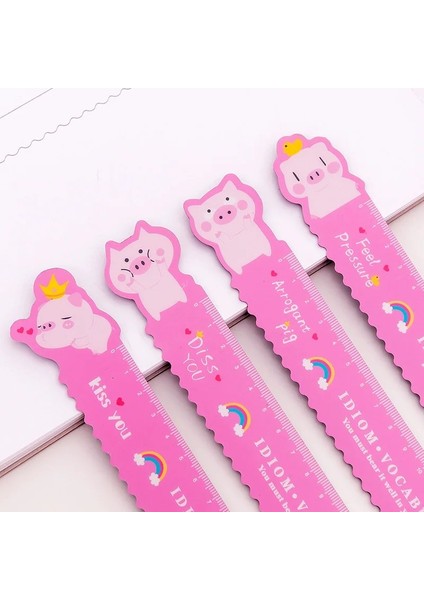 Yeşil Tek Boynuzlu At Tarzı Ute Karikatür Unicorn Yumuşak Düz Cetvel 15 cm Bükülebilir Manyetik Cetvel Öğrenci Ölçme Çizim Kırtasiye Okul Malzemeleri (Yurt Dışından)