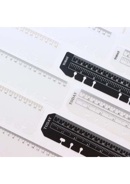 A6 Beyaz Stil Domikee Claoles Cetvel Bağlayıcı Planlayıcısı Defterler Için, Güzel Ofis Okul Endeksi Cetvel Imi Defterler Aksesuarları A5A6 (Yurt Dışından) fiyatları