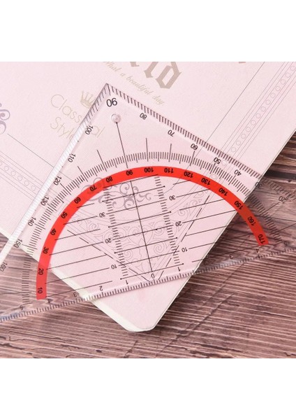 Stili Temizle 1 Adet Üçgen Ölçekli Cetveller Çok Fonksiyonlu Kare Mühendislik Cetvel Kırtasiye Ofis Öğrencileri Iletki Ölçüm Cetveller 15CM (Yurt Dışından) fırsatları