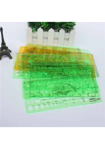 O 4323 Stili 1 Adet Mühendislik Çizim Cetveli Öğe Tasarım Eğri Şablonu Cetvel Ofis ve Okul Boyama Ölçüm Araçları (Yurt Dışından) fırsatları