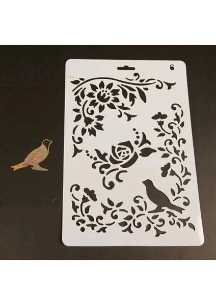 No.6 Tarzı 12 Stilleri Dıy Içi Boş Çiçek Çizim Manuel Boyama Kurulu Şablon Cetvel Stencil Simgesi Aracı Boyama Öğretim Araçları Hediye Sıcak (Yurt Dışından)