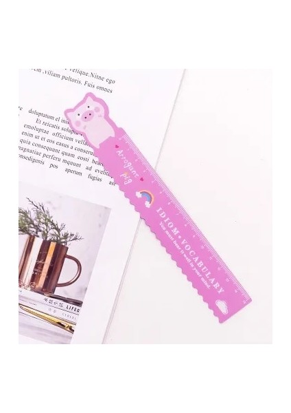 Cetvel Stili 1 Adet Unicorn Manyetik Cetvel Kawaii Kırtasiye Yenilik Sevimli Cetveller Öğrenci Yumuşak Tasarım Cetvel Çizim Kuralları Seti Okul Malzemeleri (Yurt Dışından)