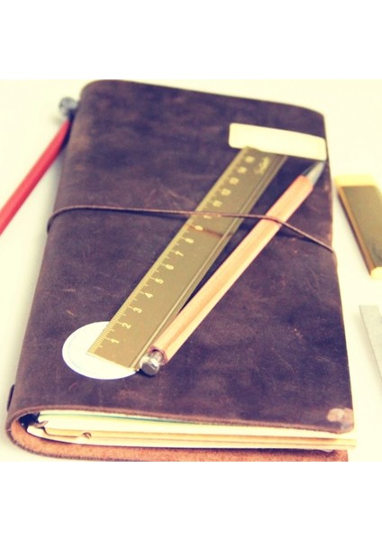 (Et)Eral Traveler'ın Pirinç Cetvel Cetveli. Çok Güzel Retro Seyahat Kırtasiye Serisi. Antik Çin Tarzı Kırtasiye Oksidat Yok (Yurt Dışından) fırsatları