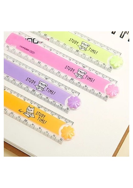 Pembe Tarzı 30CM Yeni Sevimli Kawaii Çalışma Süresi Renk Katlanır Cetvel Işlevli Dıy Çocuklar Öğrenciler Için Çizim Cetveller Ofis Okul Kırtasiye (Yurt Dışından) modelleri