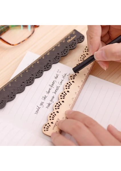 Lot Ahşap Düz Cetveller Chiban Çizim Şablonu Dantel Dikiş Cetvel Kırtasiye Ofis Okul Supplie Oppssed (Yurt Dışından)