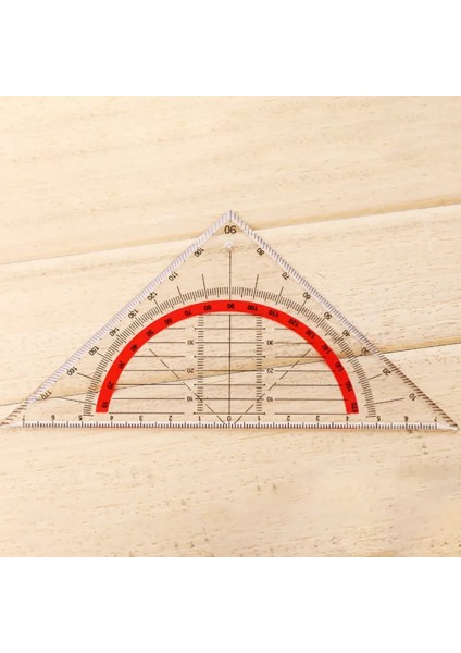 1 Adet Öğrenciler Kırtasiye Çok Fonksiyonlu Üçgen Cetvel Iletki Koordinat Cetvel Matematik Öğrenme Çizim Ölçme Araçları (Yurt Dışından)