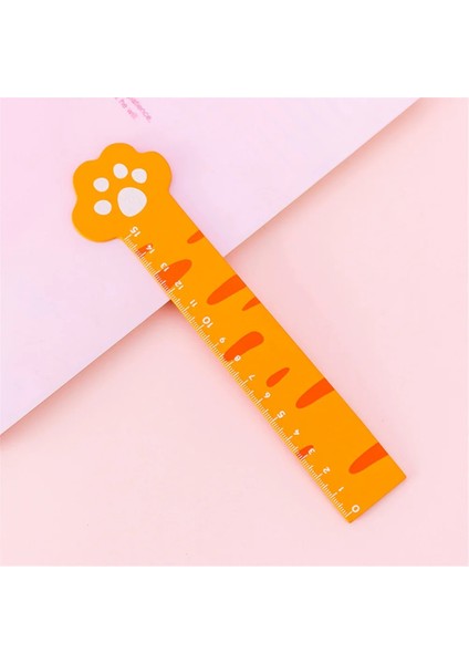 B Tarzı M Sevimli Kedi Pençe Plastik Düz Cetveller Kırtasiye Ölçme Aracı Cetvel Okul Imi Planlayıcısı Aksesuarları Öğrenci Ödülü (Yurt Dışından)