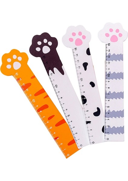 B Tarzı M Sevimli Kedi Pençe Plastik Düz Cetveller Kırtasiye Ölçme Aracı Cetvel Okul Imi Planlayıcısı Aksesuarları Öğrenci Ödülü (Yurt Dışından) modelleri