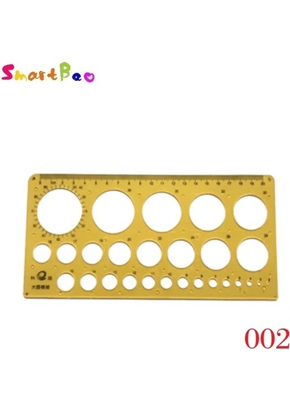 No.3 Tarzı Çizim Şablonu Cetvel Daire Çizim Şablonu Çok Sayıda Çember Içeriyor Çeşitli Çizim Şablonları Mimarlar (Yurt Dışından) fırsatları