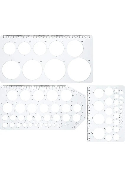 K113 Stili Plastik Daire Çizim Şablonu Şablon Ölçme Şablonu Cetvel Ofis Okulu Çizimi Için Şeffaf Plastik Fransız Eğrileri (Yurt Dışından) indirimleri