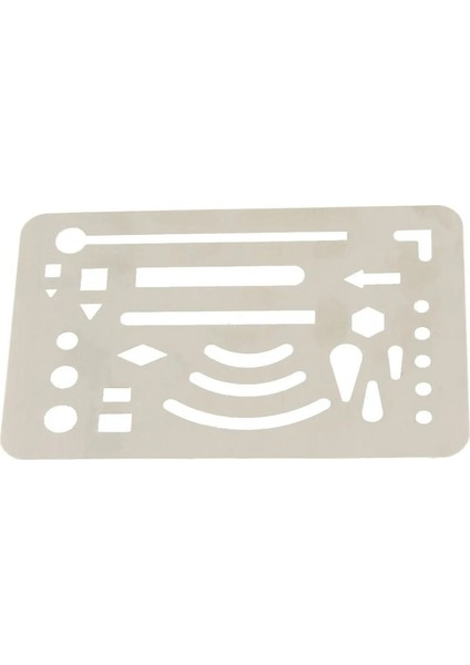 Sosw-Paslanmaz Çelik 27 Model Silme Çizim Çizimi Aracı Kalkanı (Yurt Dışından)