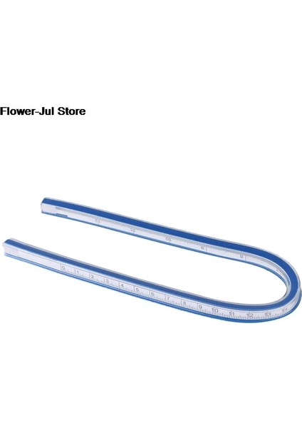 30CM Tarzı 1 Adet Esnek Eğri Cetvel Ressamlığı Çizim Tedbir Aracı Yumuşak Plastik Mezura Cetvel 30CM (Yurt Dışından)