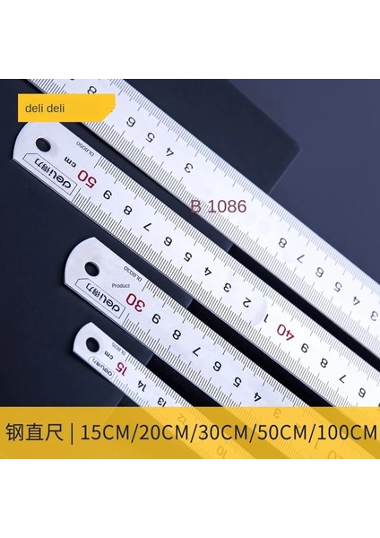 20CM Tarzı Çelik Cetvel Düz Cetvel 15CMCMCM Paslanmaz Çelik Ölçme Aracı Çelik Cetvel Ağaç Işleme Çizim Çizim Aracı (Yurt Dışından)
