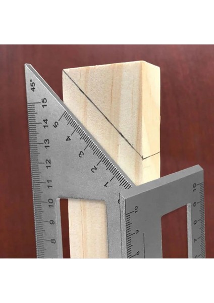 Bir Stil Çok Fonksiyonlu Kare Alüminyum Alaşım Derece Ölçer Açı Cetvel Ölçer Cetvel Araçları ile Ağaç Işleme Aracı Ölçme (Yurt Dışından) fiyatları