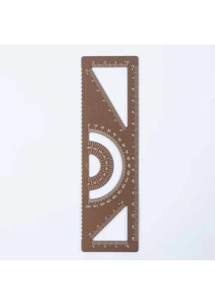 Stil 3 Stil Boyama Alüminyum Alaşımlı L-Kare Çok Fonksiyonlu Cetvel Seti Ofis Öğrenme Kırtasiye Iletki (Yurt Dışından)