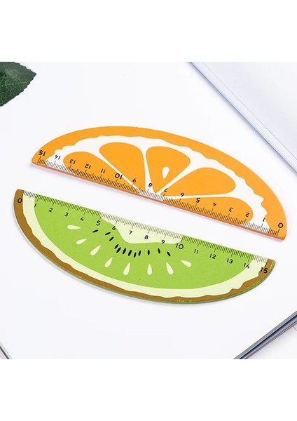 Turuncu Tarzı 15 cm Kawaii Karikatür Meyve Karpuz Ahşap Cetvel Ölçme Düz Cetvel Aracı Promosyon Hediyelik Kırtasiye (Yurt Dışından) modelleri