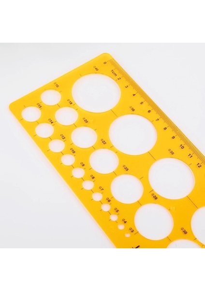 NO.4365 Tarzı K Rercles Geometrik Şablon Cetvel Şablon Çizim Ölçme Aracı Öğrenciler W8ED (Yurt Dışından) fırsatları