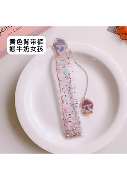 Stil 2 Stil Şirin Bataklık Cetveli Yaratıcı Yağ Cetveli Öğrenciler Çizim Kırtasiyeyi Öğreniyor Bir Ölçek Yer Imlerini (Yurt Dışından)