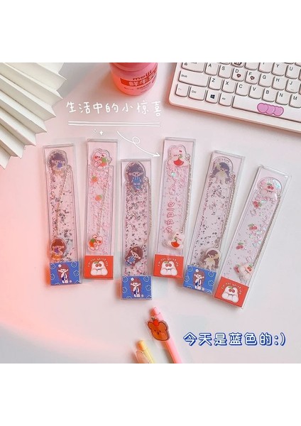 Stil 2 Stil Şirin Bataklık Cetveli Yaratıcı Yağ Cetveli Öğrenciler Çizim Kırtasiyeyi Öğreniyor Bir Ölçek Yer Imlerini (Yurt Dışından) modelleri