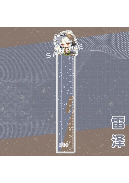 No.7 Tarzı Klee Cetveller Set Karikatür Kawaii Cetvel Düz Çalışma Kırtasiye Dergi Yazma Hazırlama Malzemeleri Okul Ge Darbe Barbatos (Yurt Dışından)