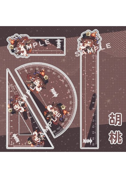 No.7 Tarzı Klee Cetveller Set Karikatür Kawaii Cetvel Düz Çalışma Kırtasiye Dergi Yazma Hazırlama Malzemeleri Okul Ge Darbe Barbatos (Yurt Dışından) fırsatları