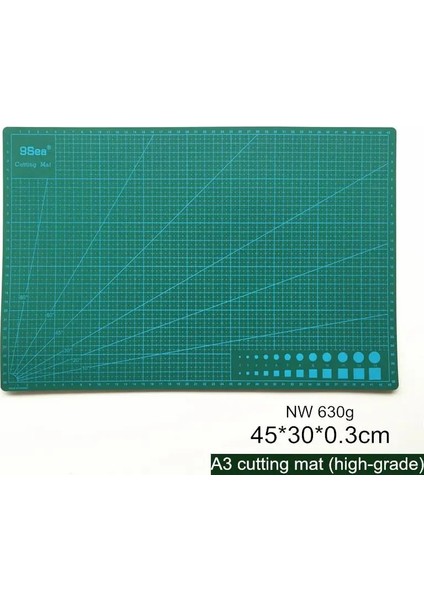 A3 Kesme Matı Stili Patchwork Aracı Komple Stil Kapitone Araçları Kapitone Cetvel Okul Kırtasiye Malzemeleri Terzi A4 A3 Istediğiniz Gibi Kesme Matı (Yurt Dışından)