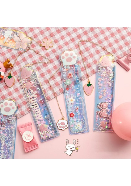 H Tarzı Yeni Yaratıcı Sevimli Cetvel Pullu Bataklık 15 cm Kawaii Öğrenci Cetveller Kırtasiye Okul Ofis Çocuklar Için Öğrenme Aksesuarları Hediye (Yurt Dışından) modelleri