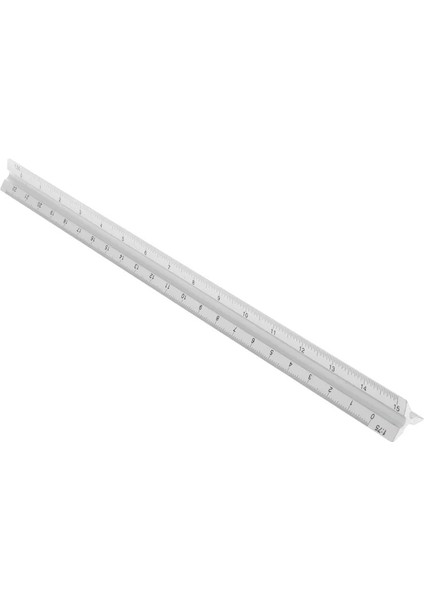 30CM Alüminyum Metal Üçgen Ölçekli Mimar Mühendis Teknik Cetvel 12" (Yurt Dışından) fırsatları
